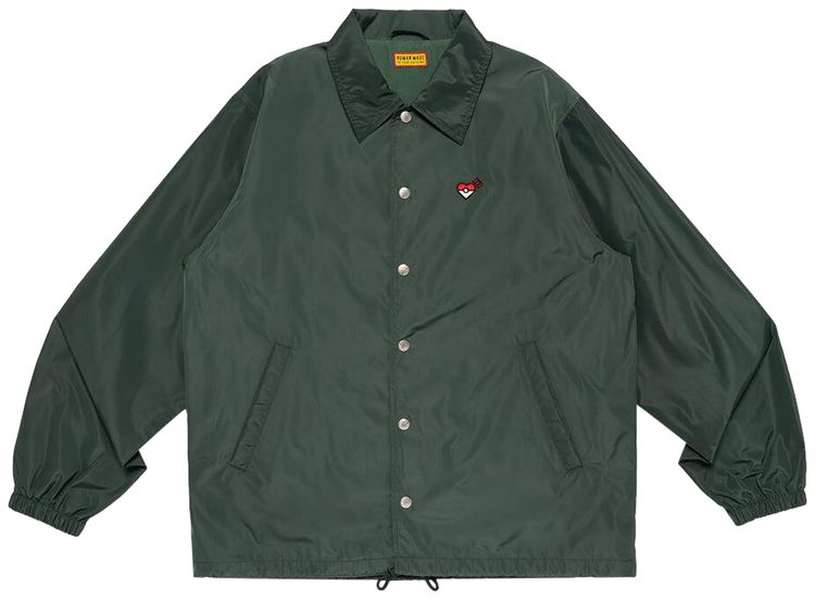 Human Made x Pokemon Made Coach Jacket Green