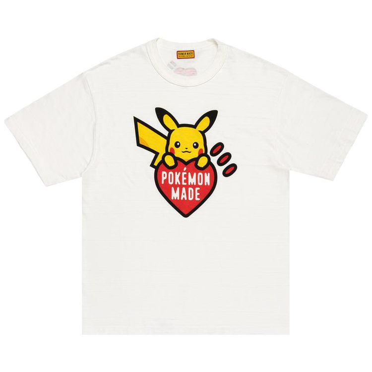 Human Made x Pokemon Made Graphic T Shirt White