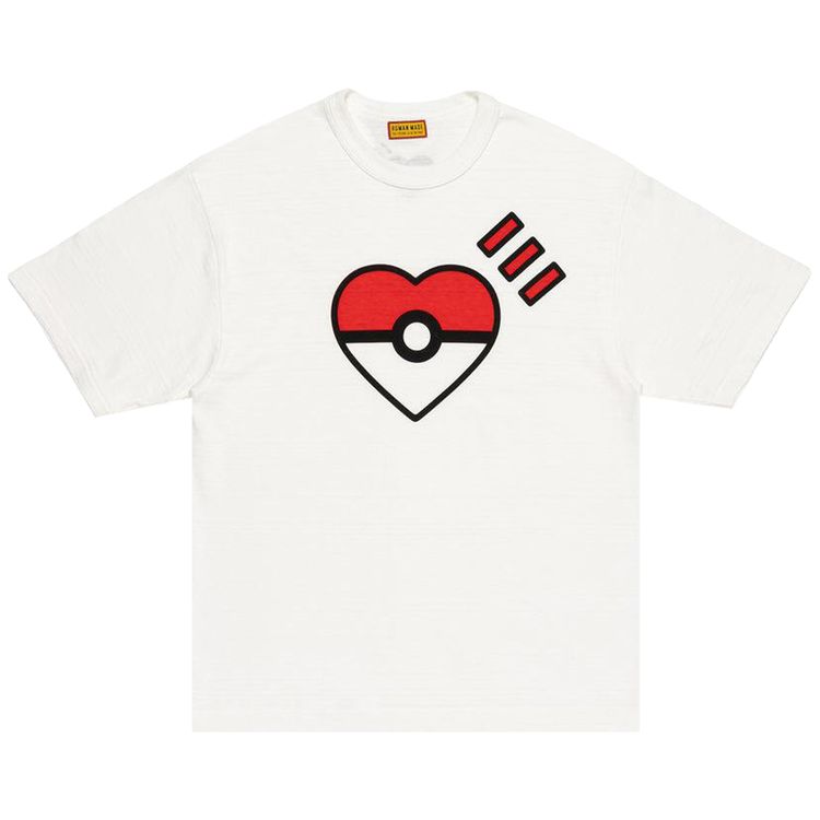 Human Made x Pokemon Made Graphic T Shirt White