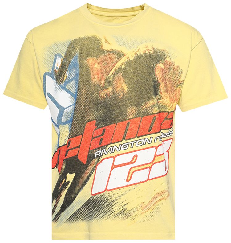 RIVINGTON roi Rebis Meta Man Tee Yellow