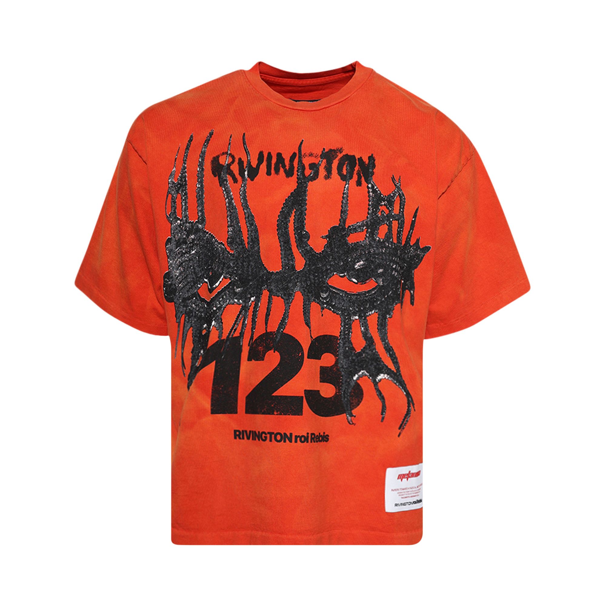 トップス Rivington roi rebis Tee Buy RIVINGTON roi Rebis Bad Eyes Cva Tee 'Heiro Red' - BADE SS60