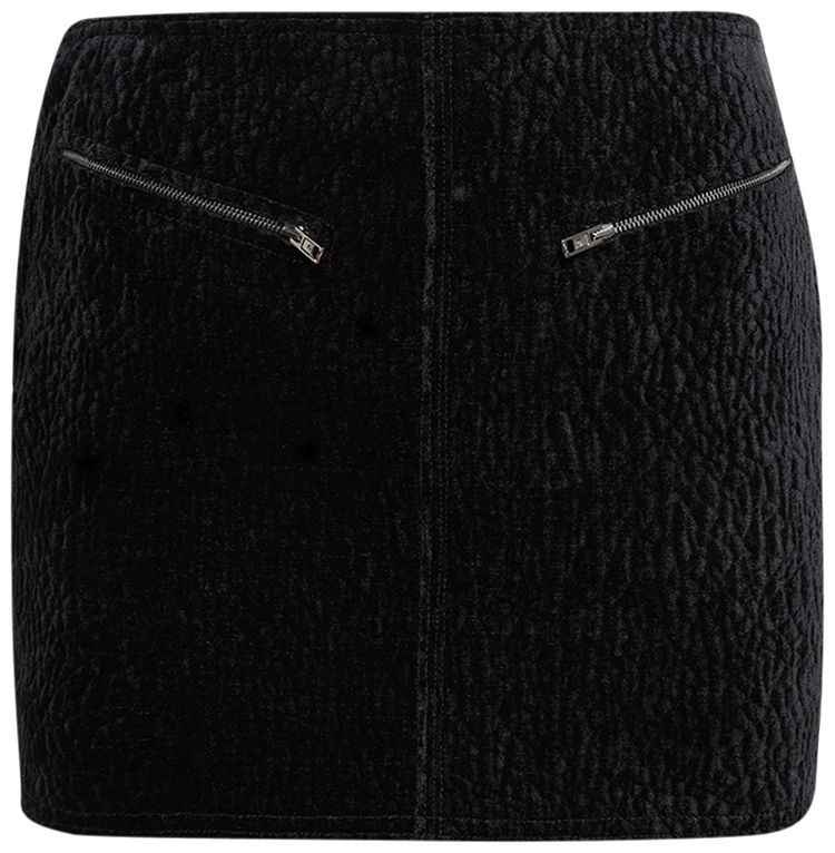 Alexander Wang Low Rise Mini Skirt Black