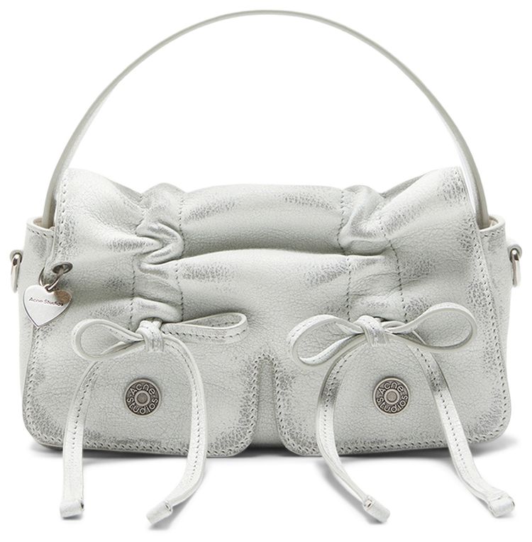 Acne Studios Multipocket Micro Bag WhiteGrey