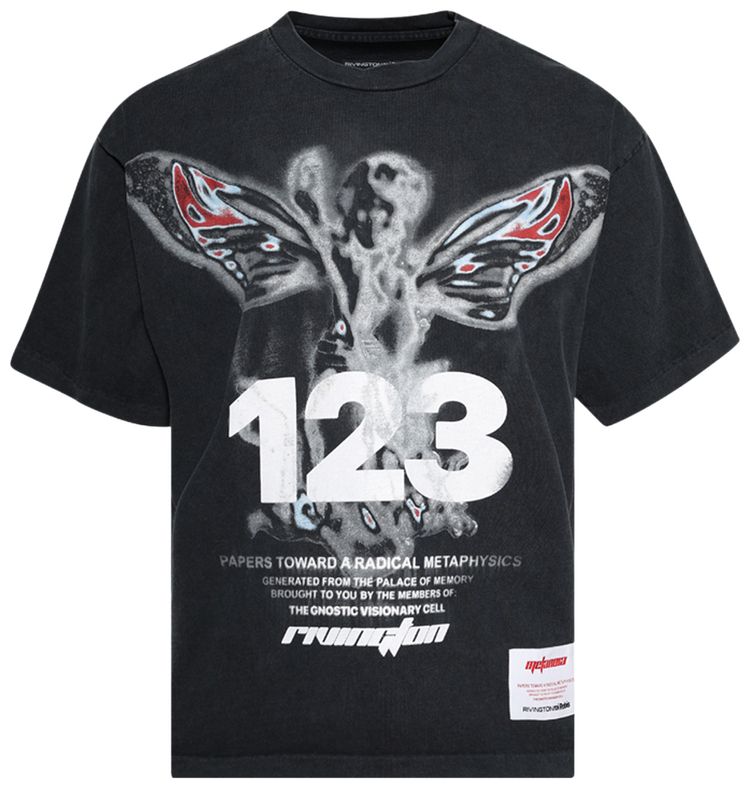 RIVINGTON roi Rebis In Times Like These Cva Tee Mechanic Black  Grey