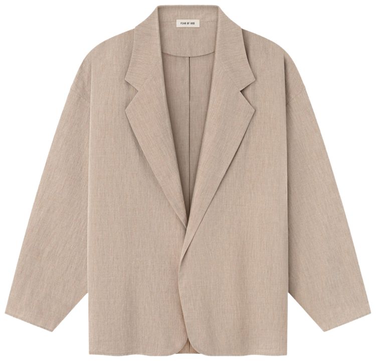 Fear of God Unlined California Blazer Dune Pearl