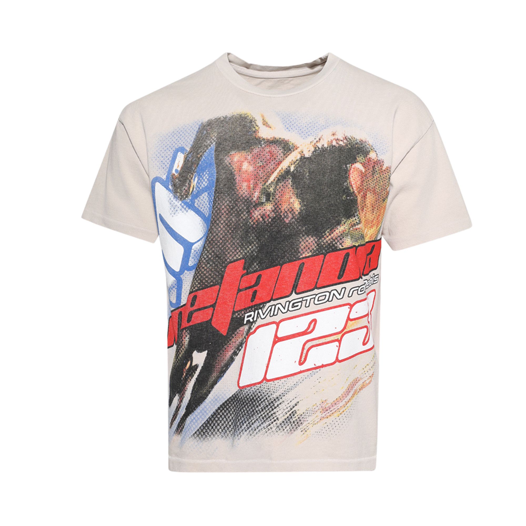 Buy RIVINGTON roi Rebis Meta-Man Tee 'Grey' - MMAN SS16 GREY | GOAT