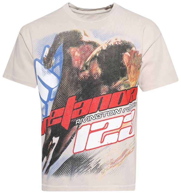 RIVINGTON roi Rebis Meta Man Tee Grey