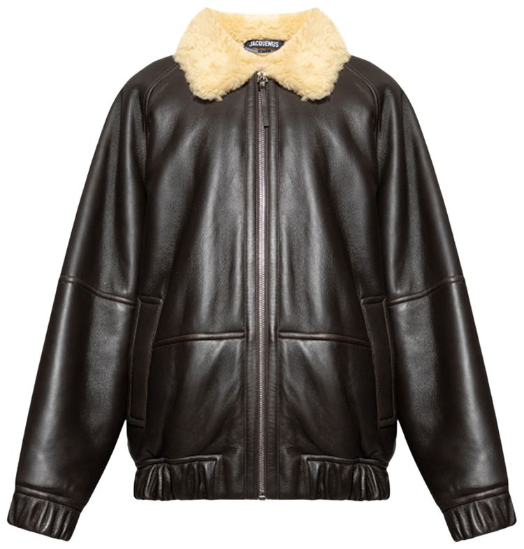 Jacquemus Le Bombardier Dark Brown