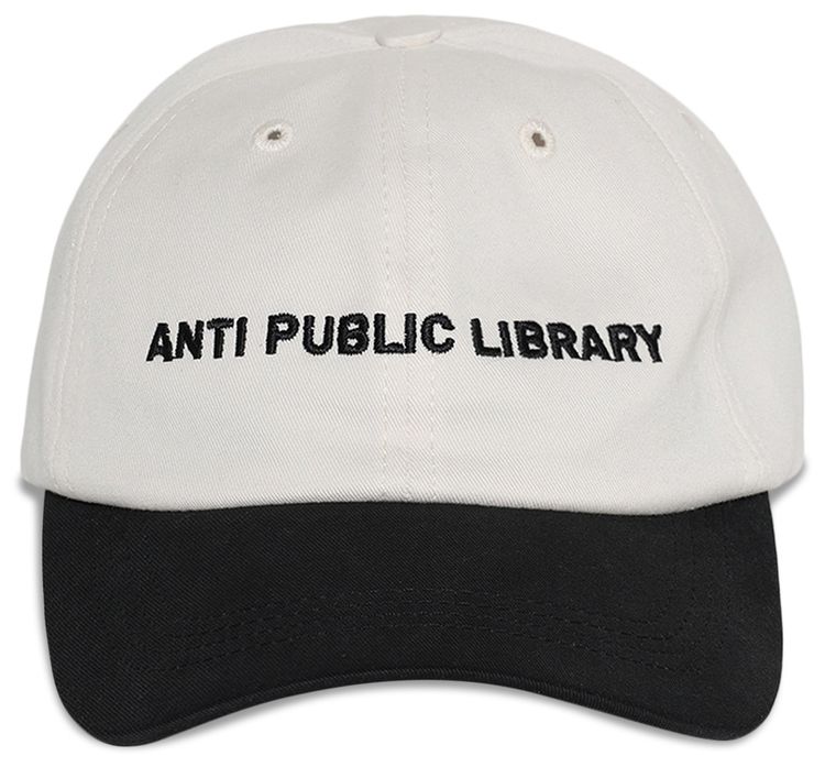 Enfants Riches Deprimes Anti Public Library Hat White  Black