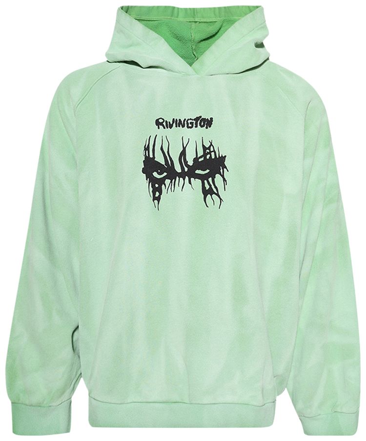 RIVINGTON roi Rebis Bad Eyes Hoodie Heiro Green