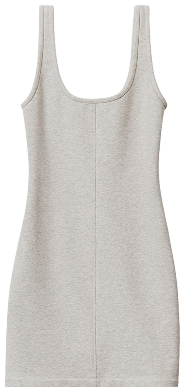 Alexander Wang Bodycon Tank Dress Heather Grey