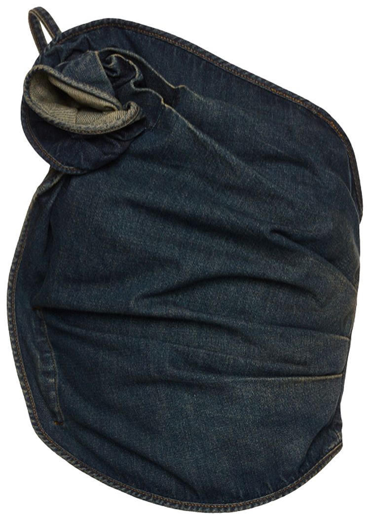 Magda Butrym Denim Blouse Vintage Blue