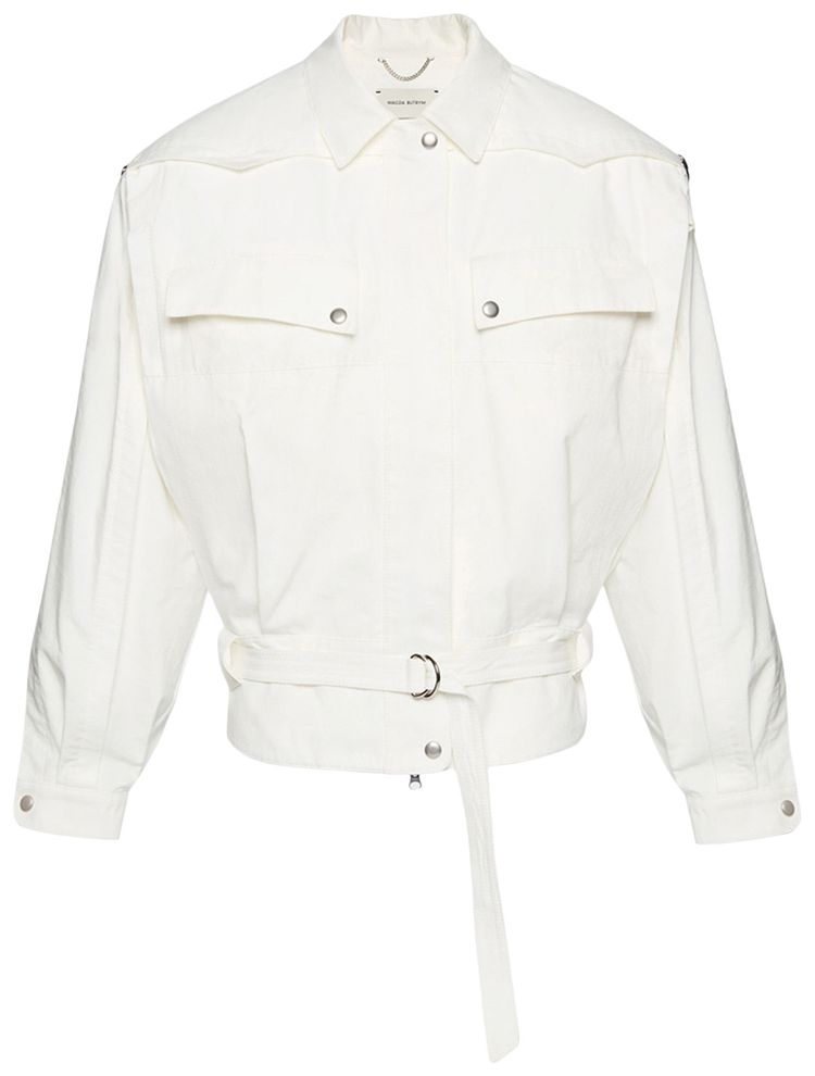 Magda Butrym Jacket White