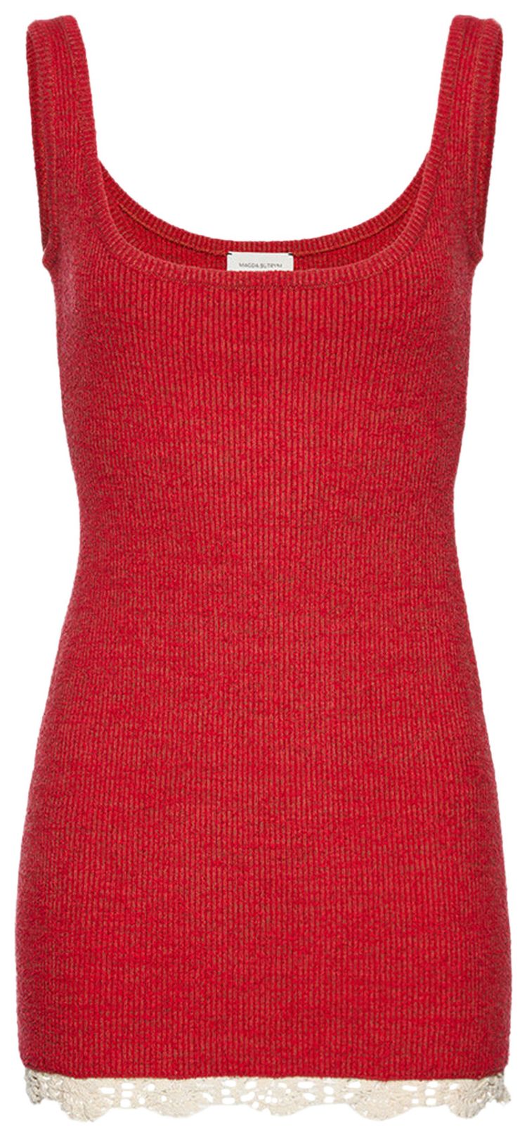 Magda Butrym Knitwear Dress Red