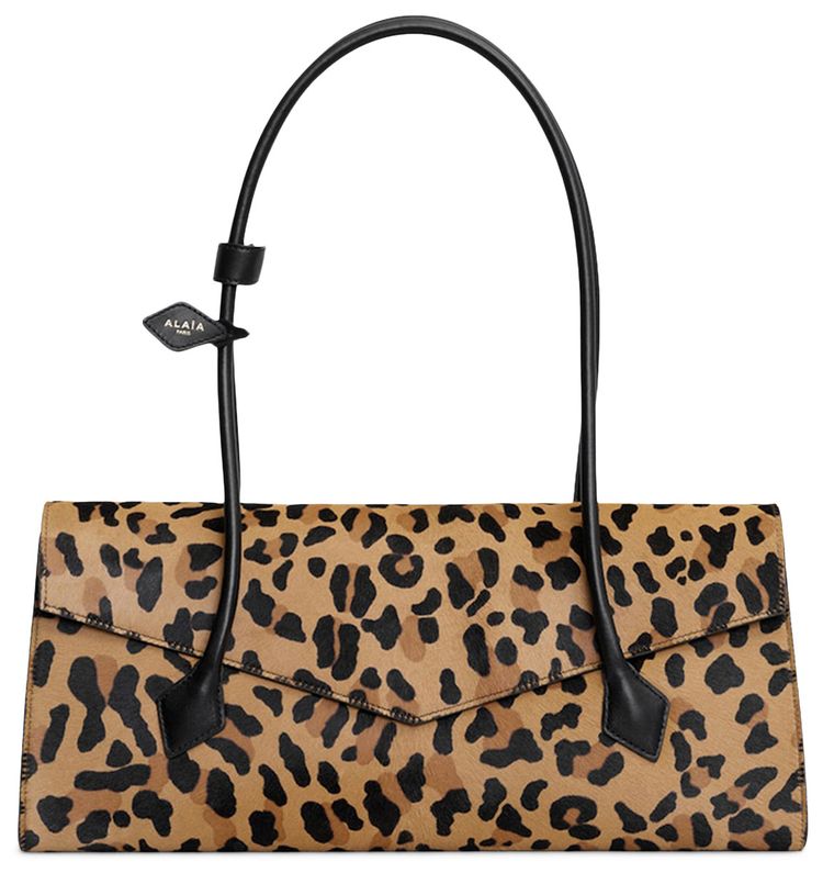 Alaia Le Teckel Flap Brun Sepia