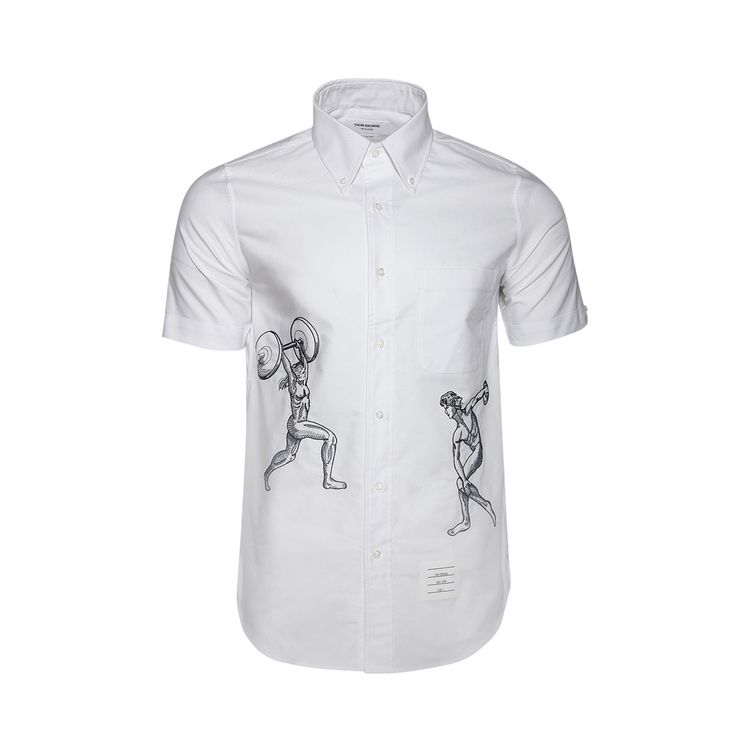 Thom Browne Olympic Athletes Shirt White