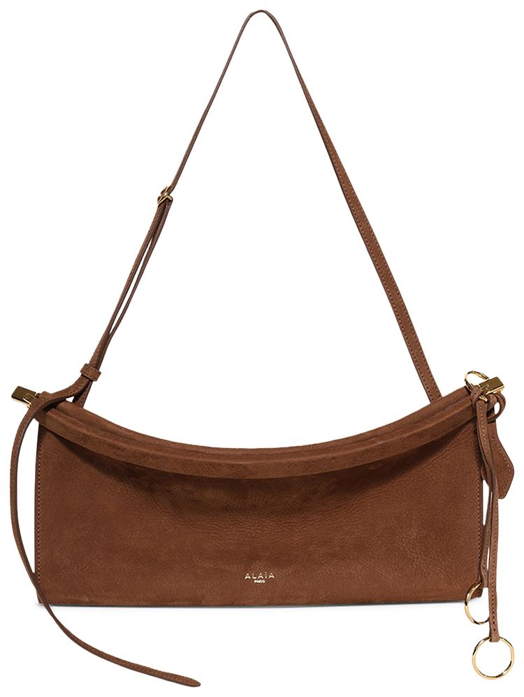Alaia Le Click East West Medium Bag Terre DOmbre