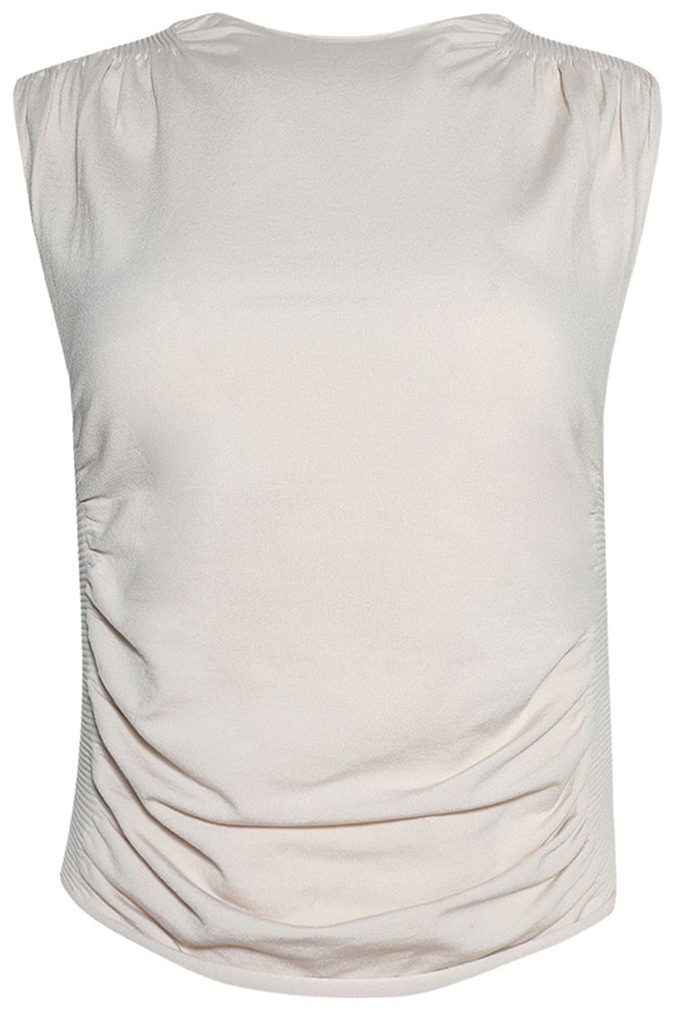 Alexander Wang Ruched Tank Cement