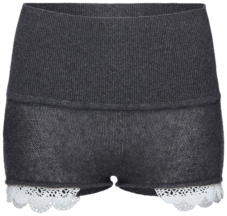 Magda Butrym Knitwear Shorts Grey