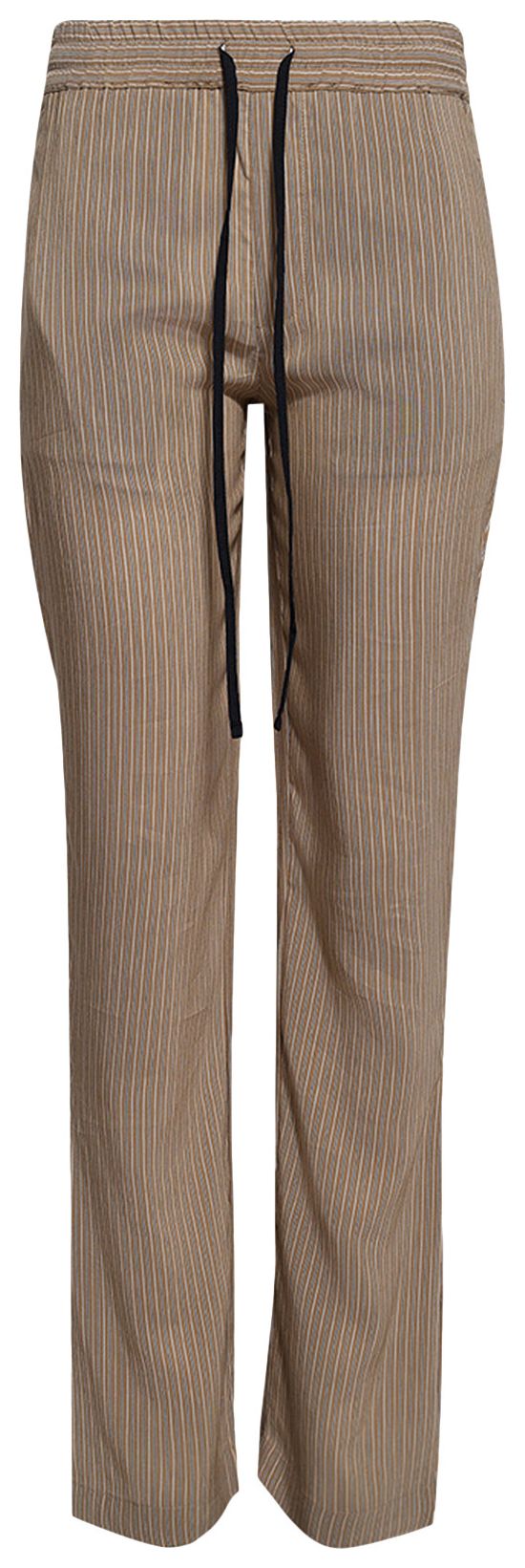 Victoria Beckham Pleat Detail Pyjama Trouser TobaccoMidnight