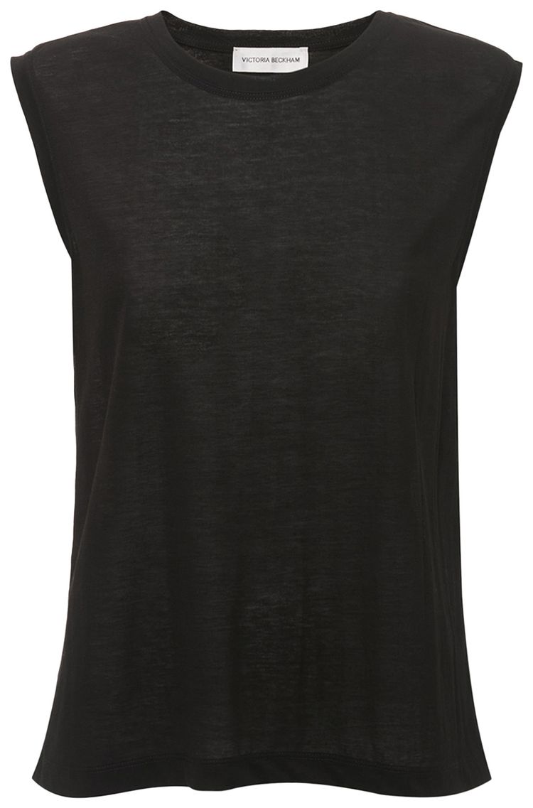 Victoria Beckham Muscle Tank Black