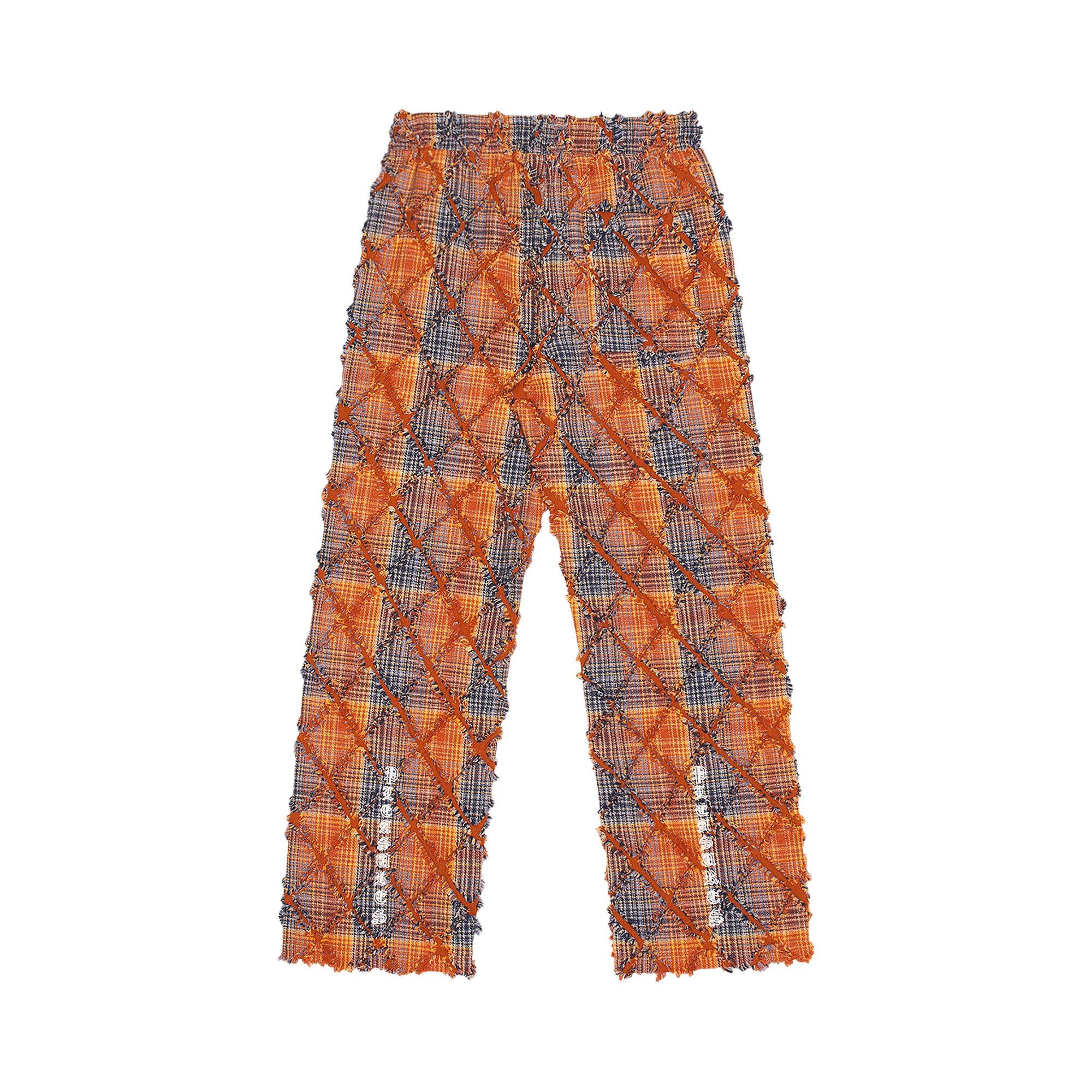 Buy Pleasures Mystic Flannel Pant 'Orange' - P25F050 ORAN | GOAT