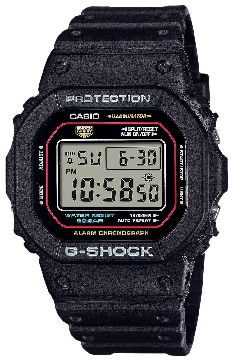 G SHOCK by Casio Digital 5600 Series Watch Black