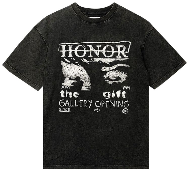 Honor The Gift Art That Reflects Tee Black