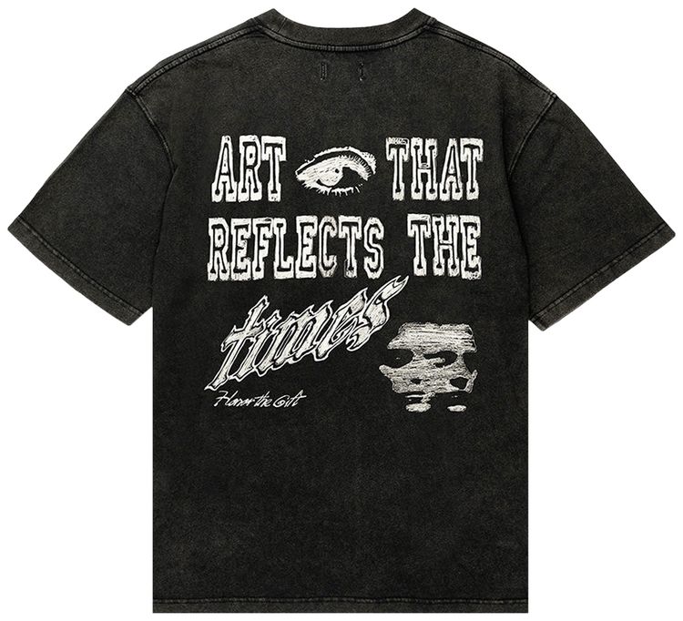 Honor The Gift Art That Reflects Tee Black
