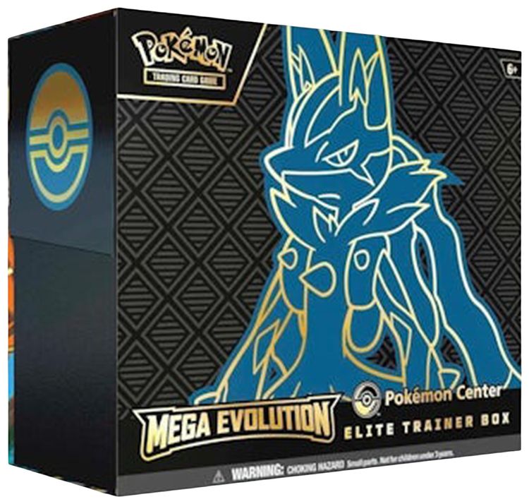 Pokemon Mega Evolution Mega Lucario Pokemon Center Elite Trainer Box