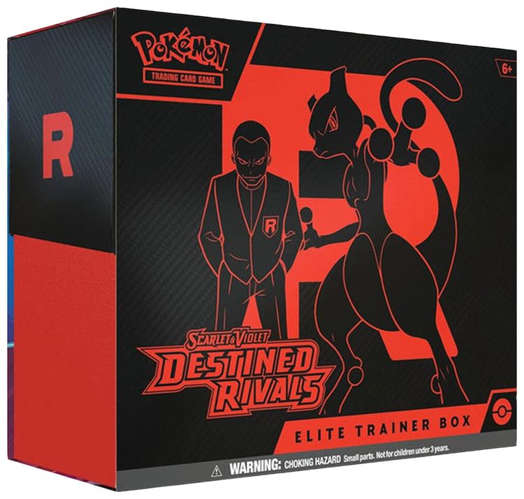 Pokemon 2025 Scarlet  Violet Destined Rivals Elite Trainer Box