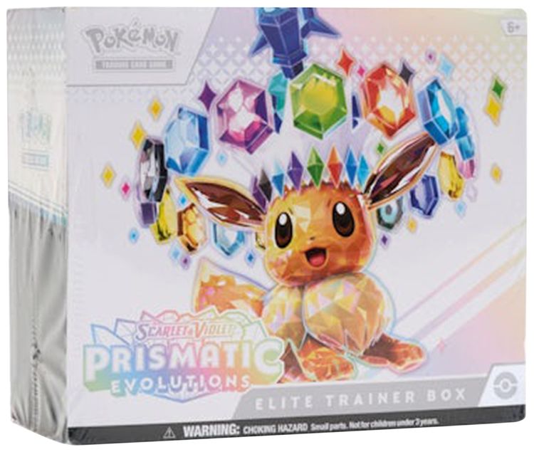 Pokemon Scarlet  Violet Prismatic Evolutions Elite Trainer Box