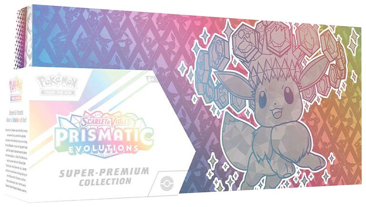 Pokemon Scarlet  Violet Prismatic Evolutions Super Premium Collection