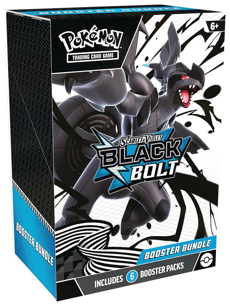 Pokemon 2025 Scarlet  Violet Black Bolt Booster Bundle