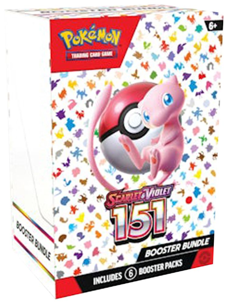 Pokemon TCG Scarlet  Violet 151 6 Pack Booster Bundle