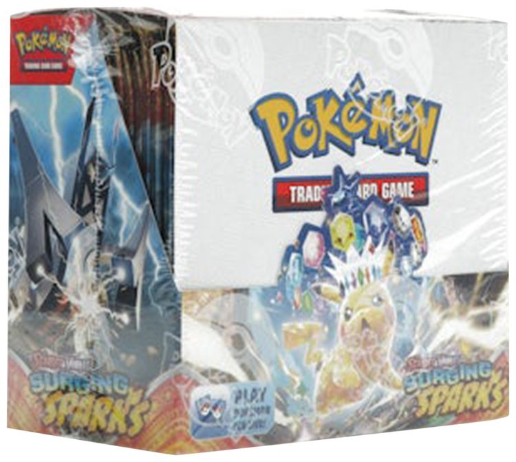 Pokemon Scarlet  Violet Surging Sparks Booster Display Box