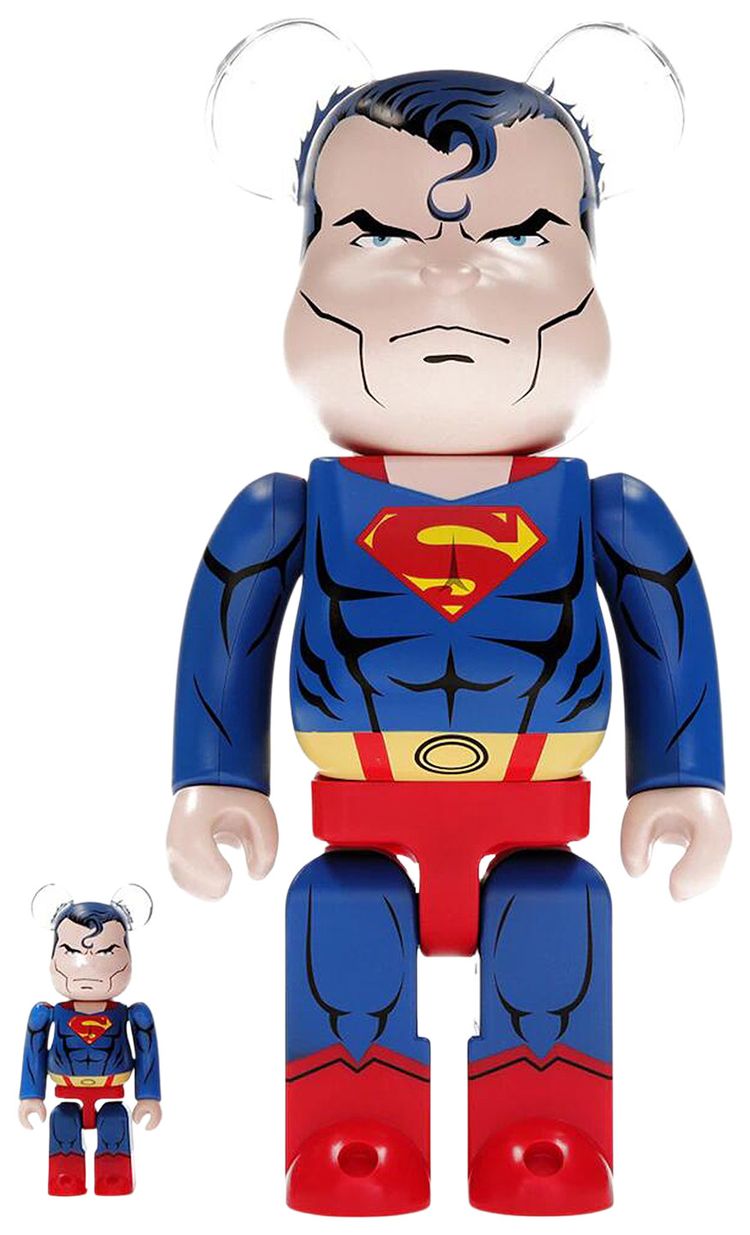 BERBRICK x Superman Batman Hush Version 100  400 Set Red