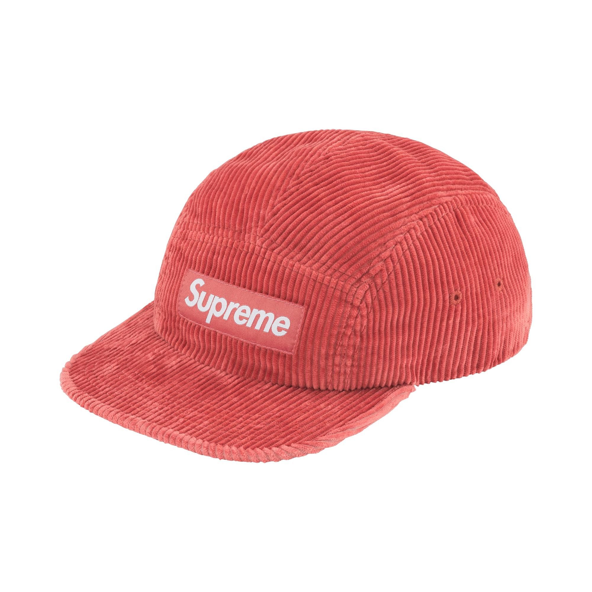 Buy Supreme Corduroy Camp Cap 'Light Red' - FW25H103 LIGHT RED | GOAT