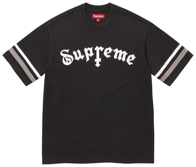 Supreme Cross Short Sleeve Top Black