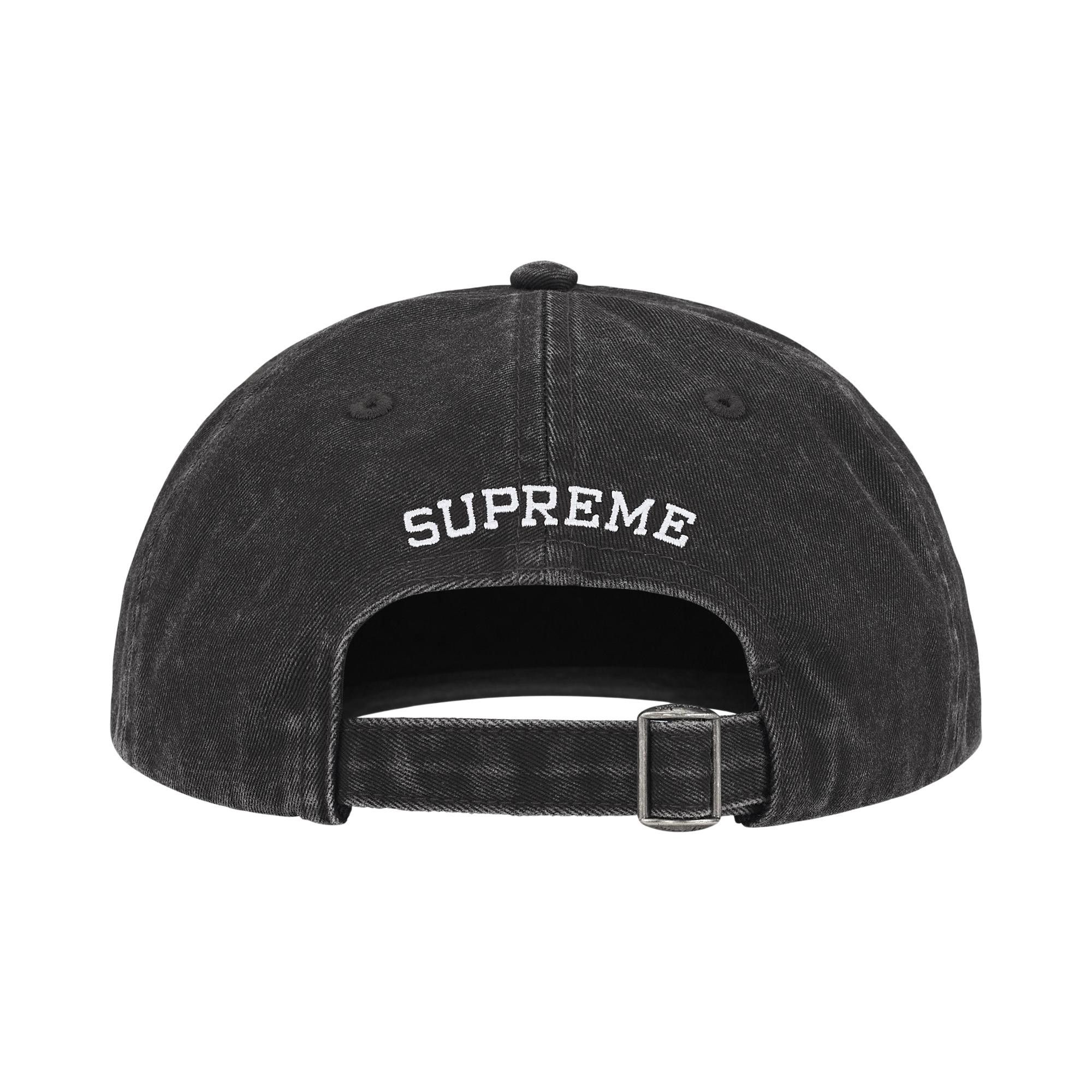 Buy Supreme Italy 6-Panel 'Black' - FW25H42 BLACK | GOAT