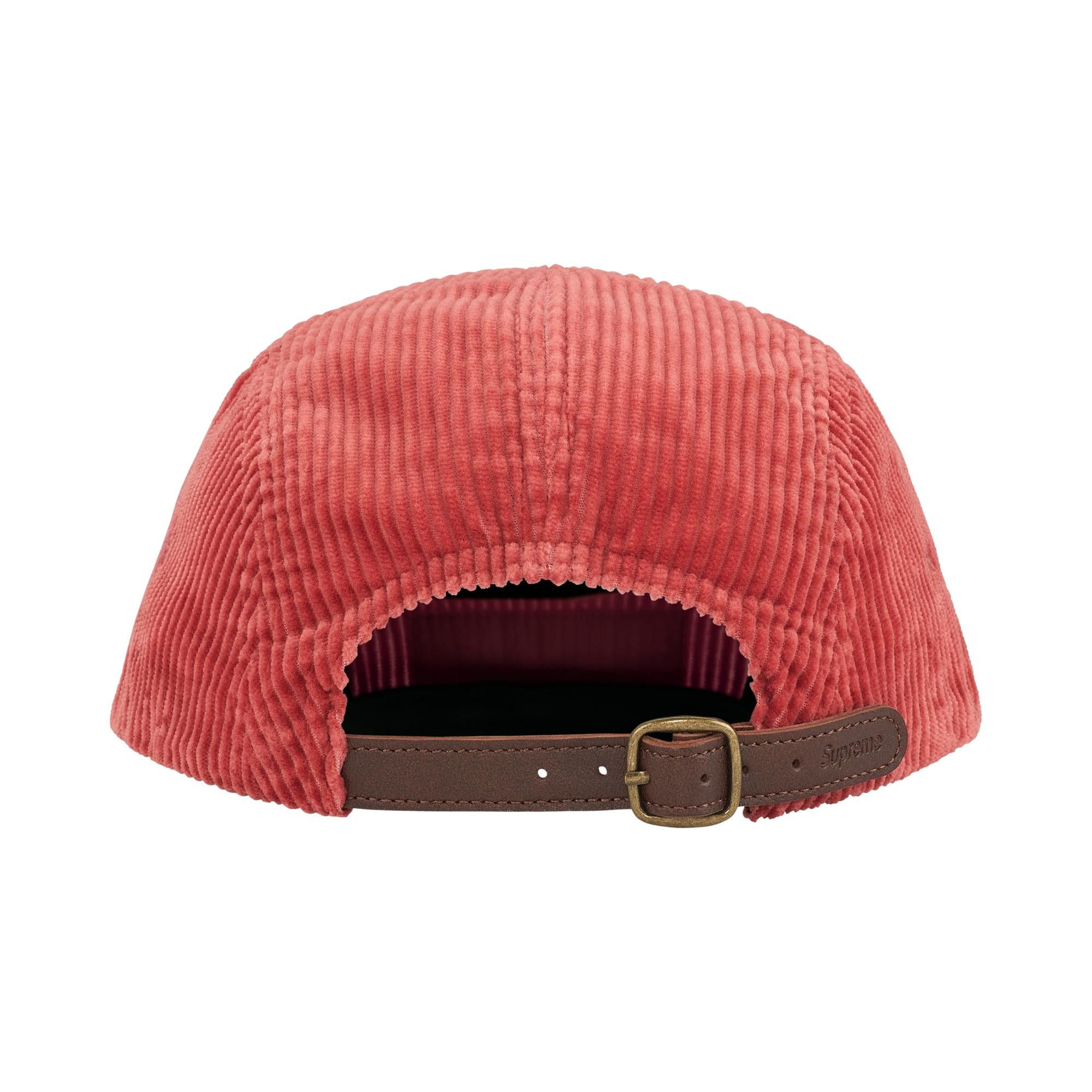 Buy Supreme Corduroy Camp Cap 'Light Red' - FW25H103 LIGHT RED | GOAT