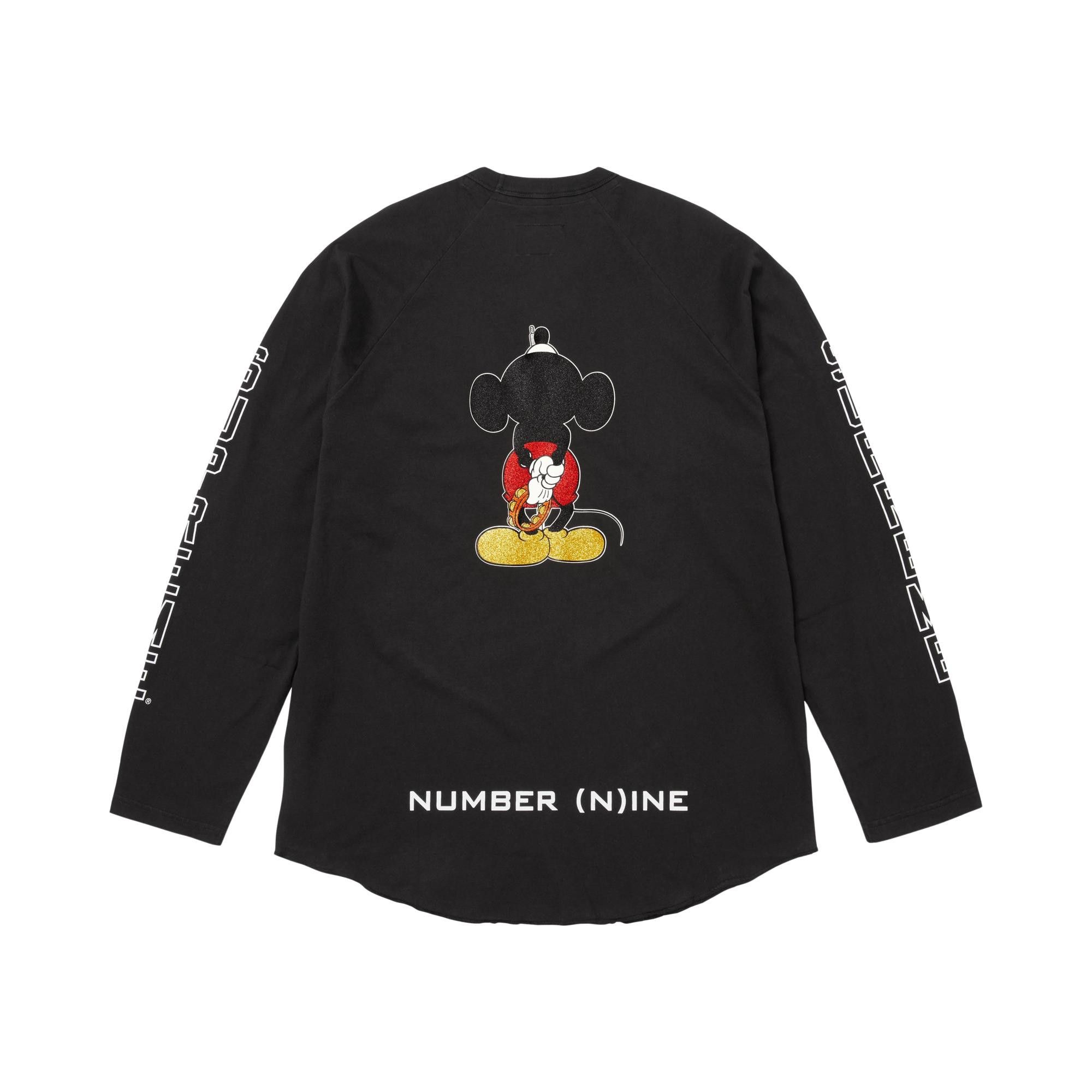 新品未使用 Supreme × Number (N)ine ミッキー Buy Supreme x Number (N)Ine x Mickey Mouse Raglan Long-Sleeve Top