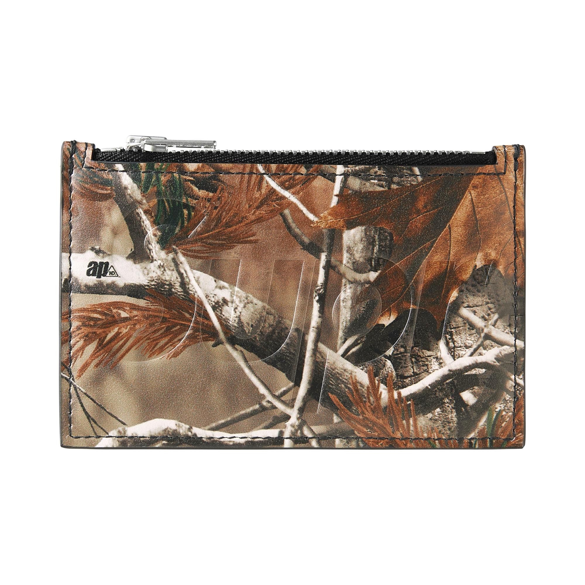 Buy Supreme Leather Zip Card Holder 'Realtree AP Camo' - FW25B27