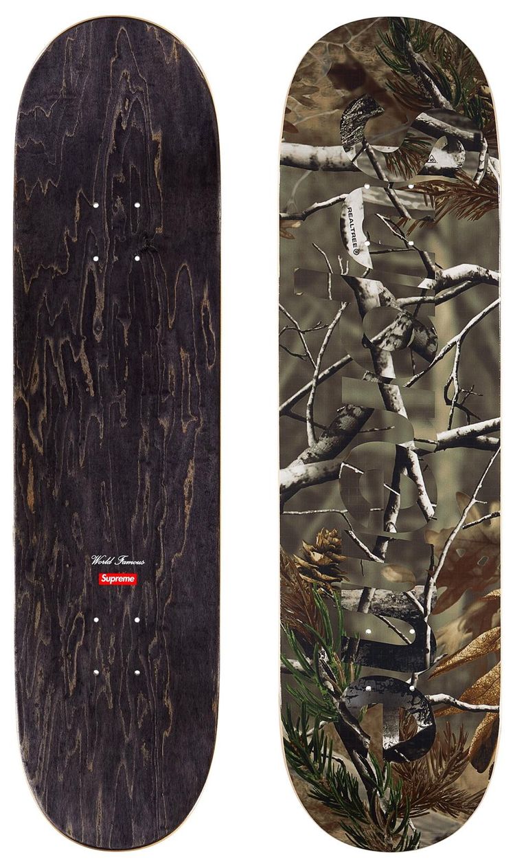 Supreme Camo Ripstop Skateboard Realtree AP Camo
