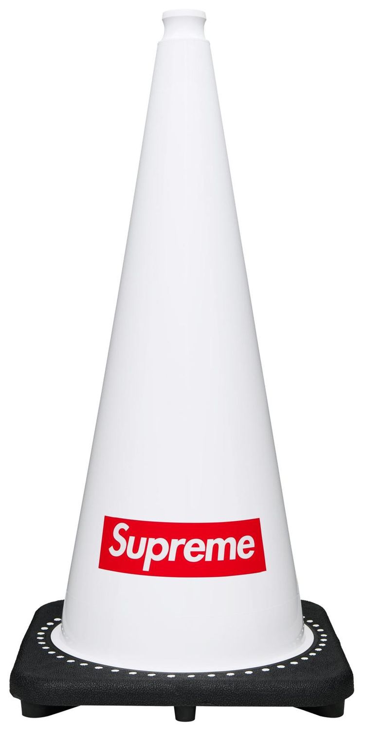 Supreme Traffic Cone White