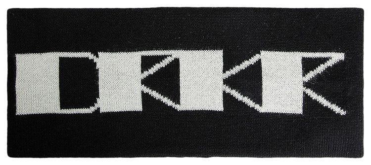 Rick Owens DRKSHDW Headband BlackPearl