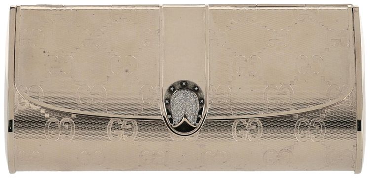 Gucci Broadway Guccissima Clutch Brown