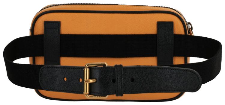 Gucci Music Is Mine Leather Belt Bag Yellow