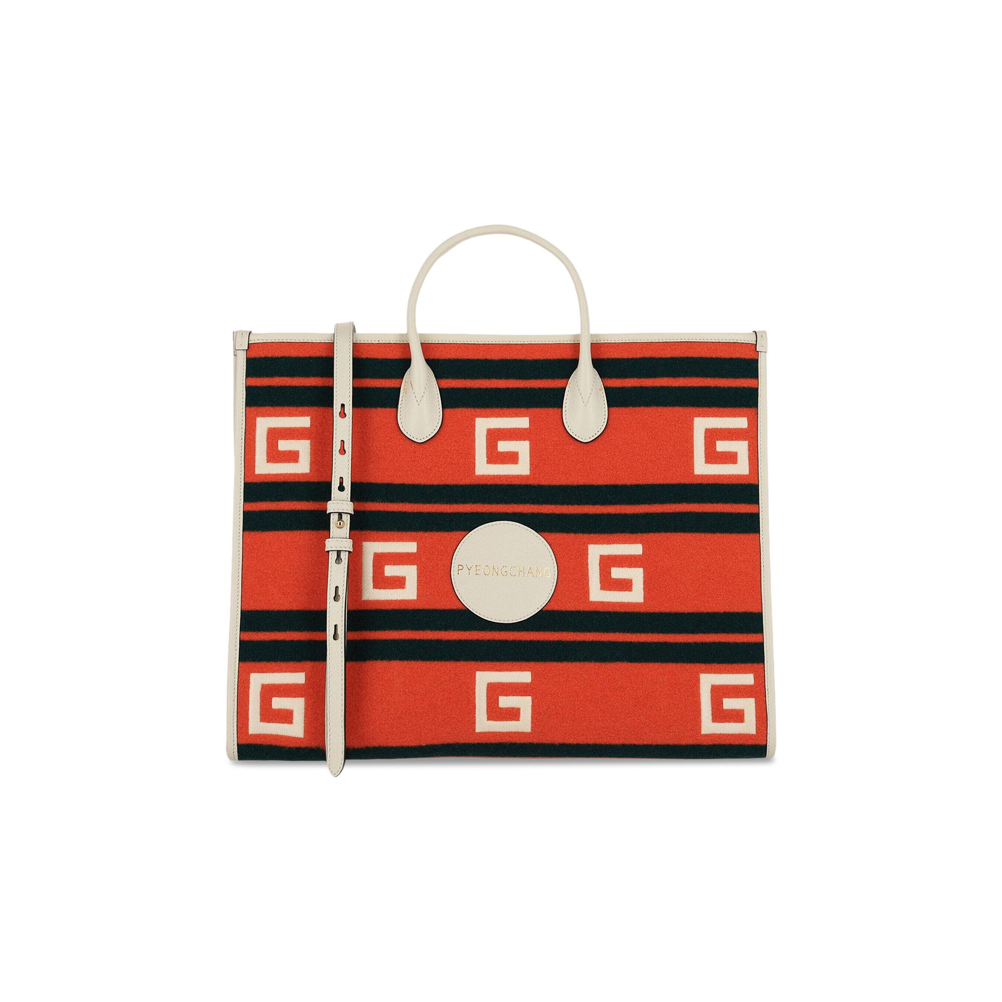 Buy Gucci Pyeongchang Embroidered Tote Bag 'Multicolor' - 680980