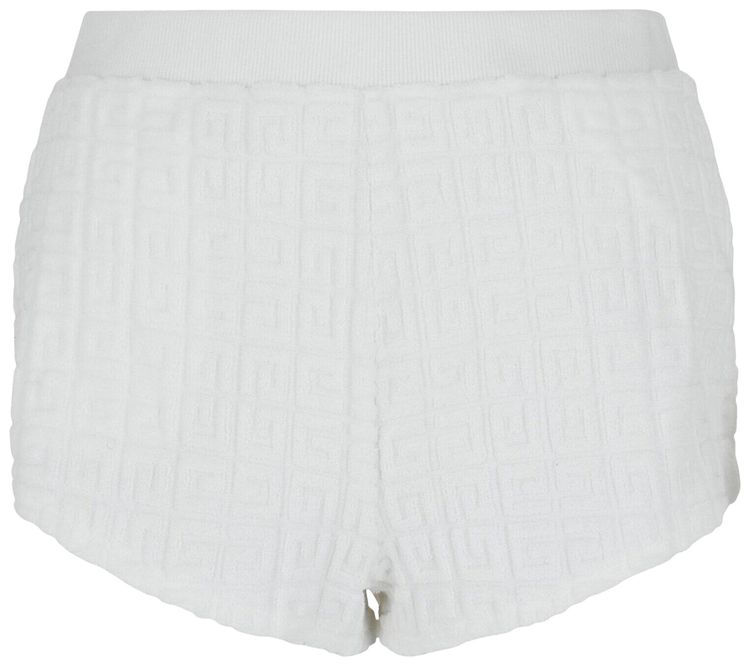 Givenchy 4G Monogram Jogging Shorts White